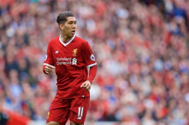Liverpool striker Roberto Firmino