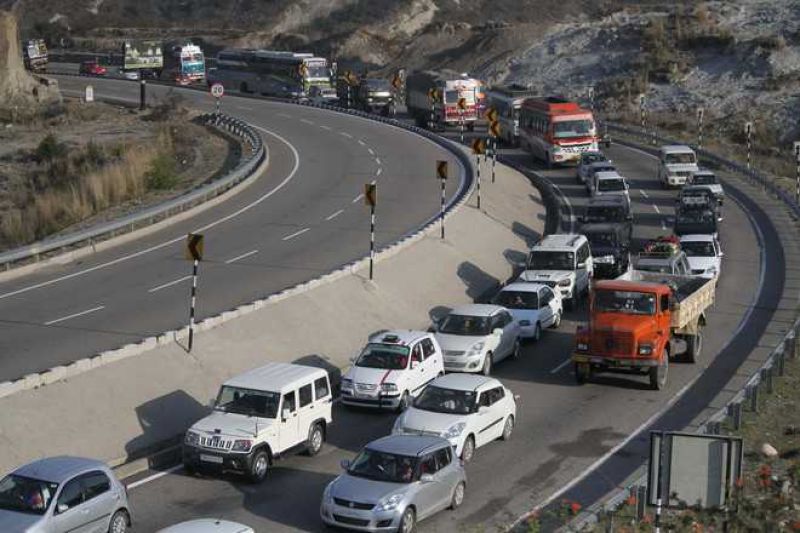 Traffic movement on the highway has been restored 
