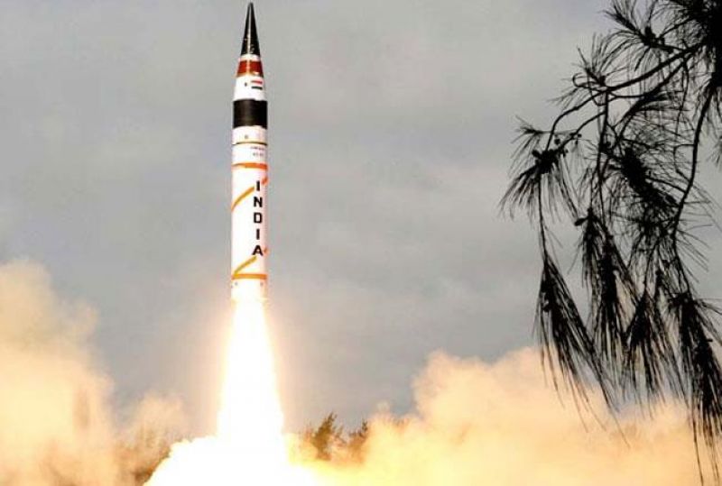 Nuclear capable Long Range Ballistic Missile Agni-5