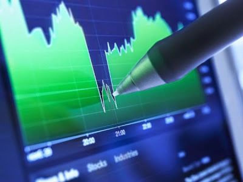 BSE Sensex was trading up
