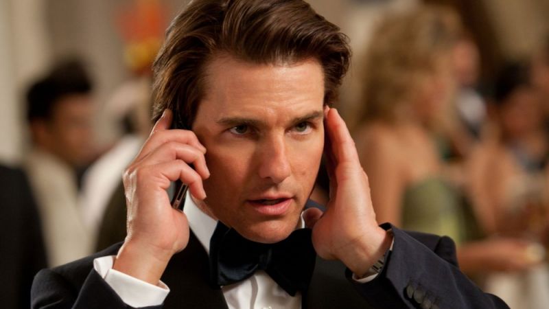 Tom Cruise in mission impossible