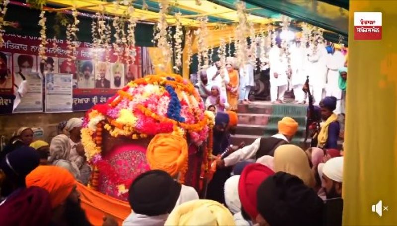 Grand Nagar Kirtan Organised on Sri Guru Nanak Dev Ji's Wedding Anniversary in Batala