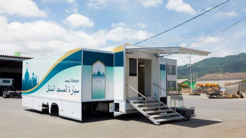 Mobile mosque to help Muslims pray at Tokyo Olympics