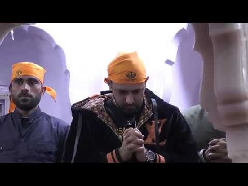 Gippy Grewal visit nankana sahib gurdwara