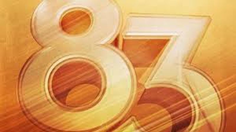 "83" poster: Ammy Virk as Balwinder Singh Sandhu