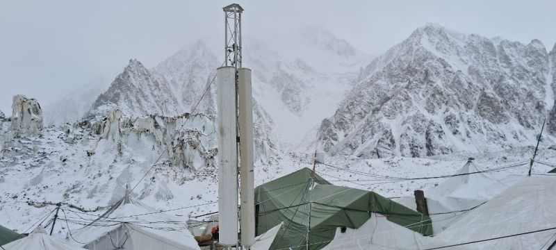 Indian Army Installs First Mobile Tower on Siachen Glacier, Enhancing Communication in Remote Terrain