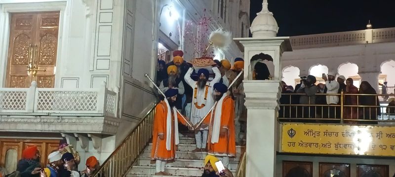 Golden Temple in Amritsar, Punjab (27-12-2023)