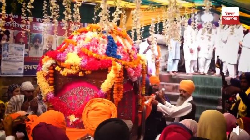 Grand Nagar Kirtan Organised on Sri Guru Nanak Dev Ji's Wedding Anniversary in Batala
