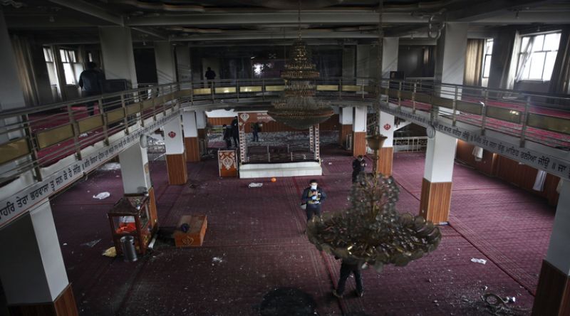 dozens killed in attack on Kabul Sikh temple