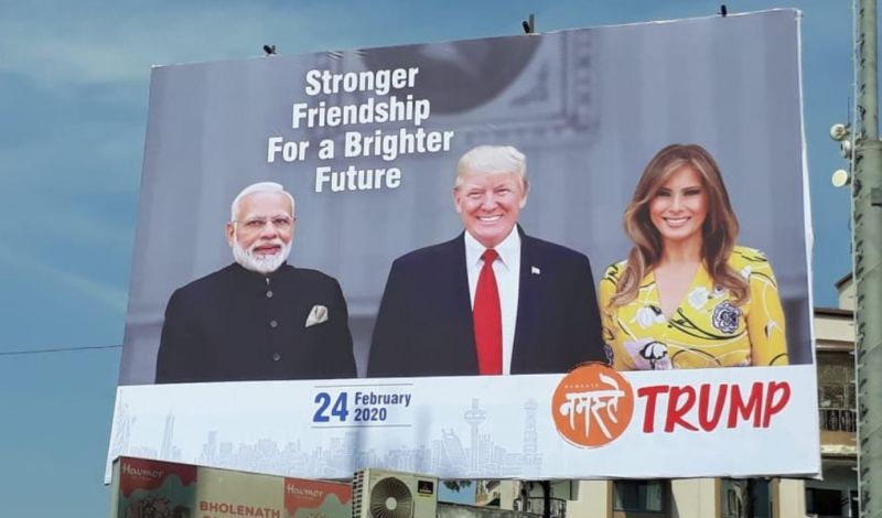 India is ready to welcome trump