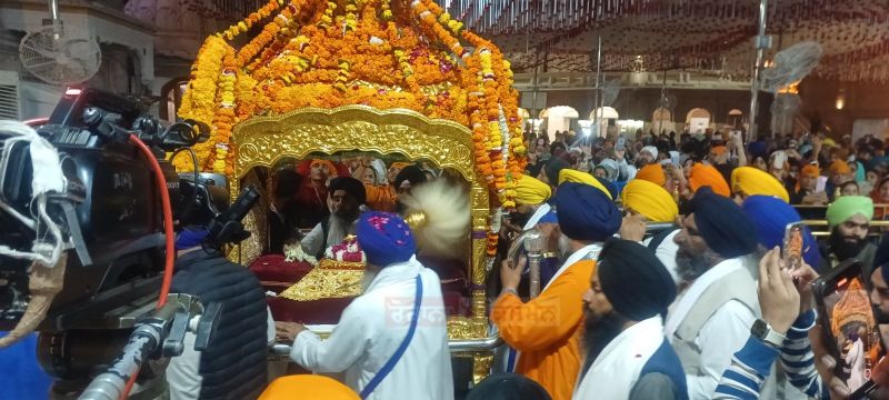 Golden Temple in Amritsar, Punjab (17-11-2023)