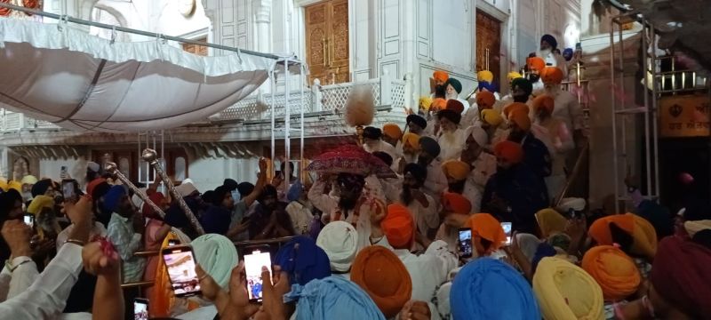 Sachkhand Sri Harmandir Sahib, Amritsar (01-05-2023)
