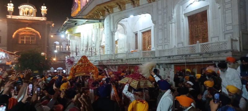 Golden Temple in Amritsar, Punjab (06-12-2023)