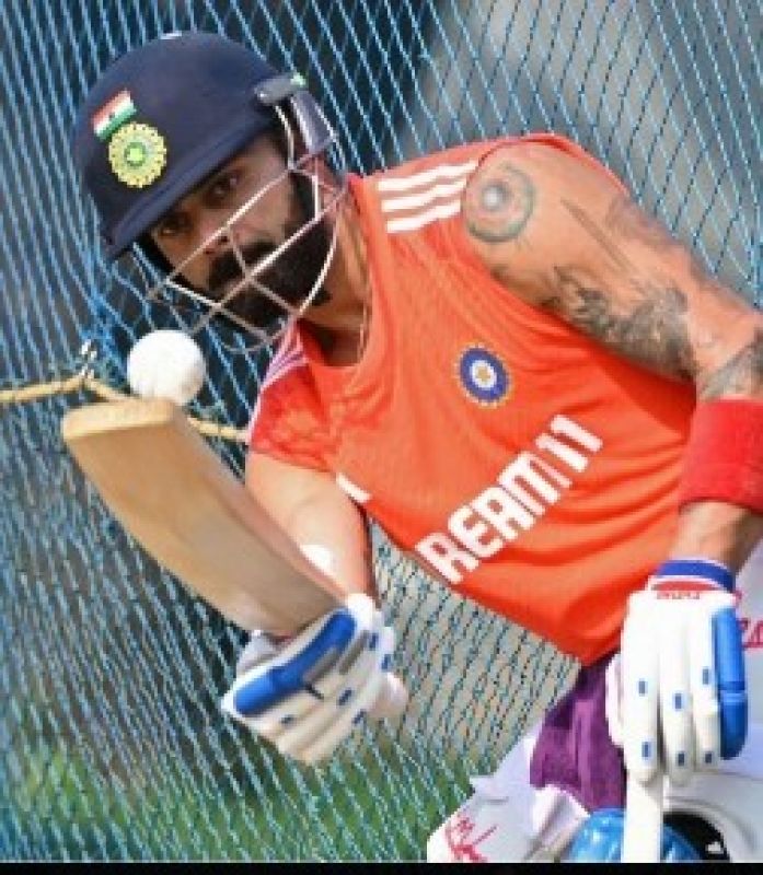 World Cup 2023: Team India Spotted Practicing in Saffron Jerseys