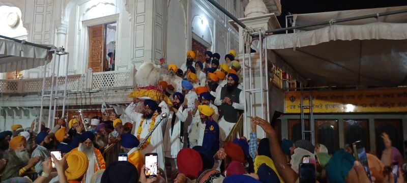 Golden Temple in Amritsar, Punjab (02-12-2023)