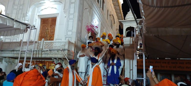Golden Temple in Amritsar, Punjab (08-11-2023)