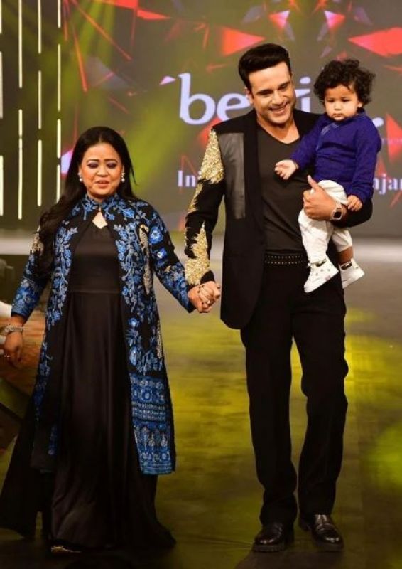 Famous Comedians & Actors Kapil Sharma’s daughter Anayra and Bharti Singh's Son Laksh aka Gola makes their Ramp Debut with parents. Krushna Abhishek also Joined at the Ramp. 
