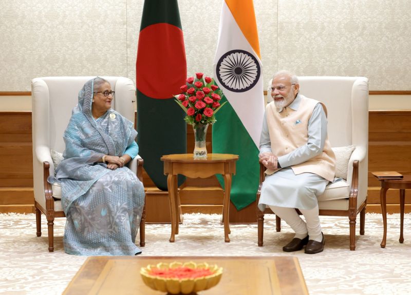 Bangladesh Prime Minister Sheikh Hasina Meets Prime Minister Narendra Modi