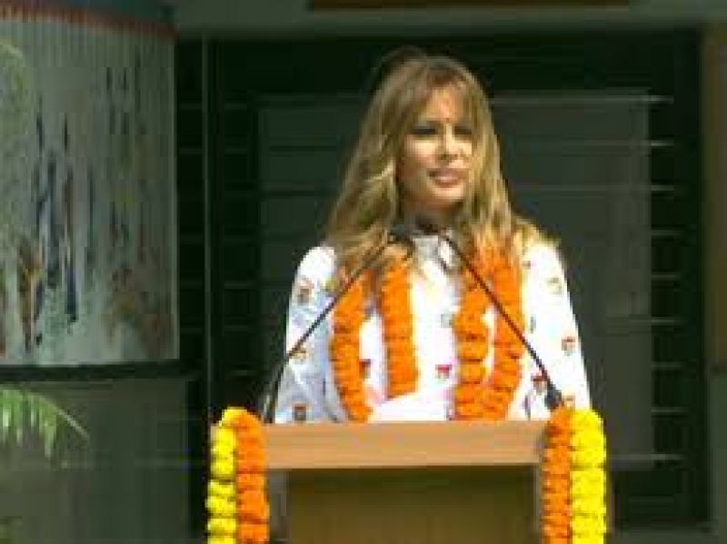 Melania Trump With Donald Trump 