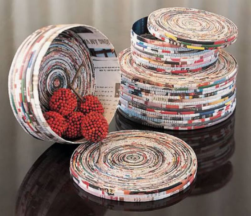 Fantastic ways to recycle Newspaper