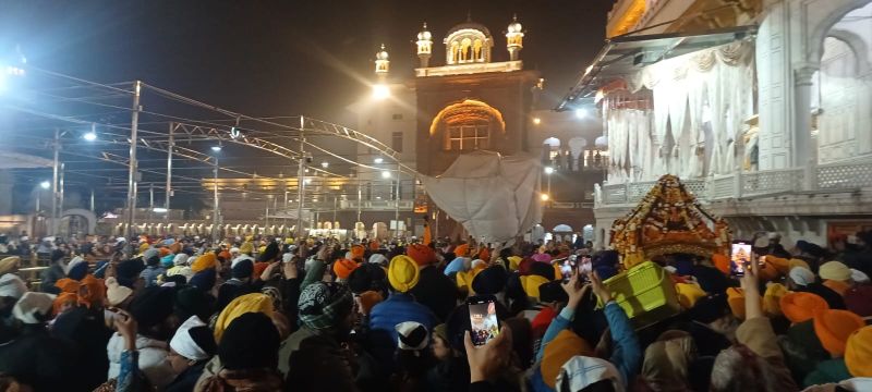Golden Temple in Amritsar, Punjab (23-12-2023)