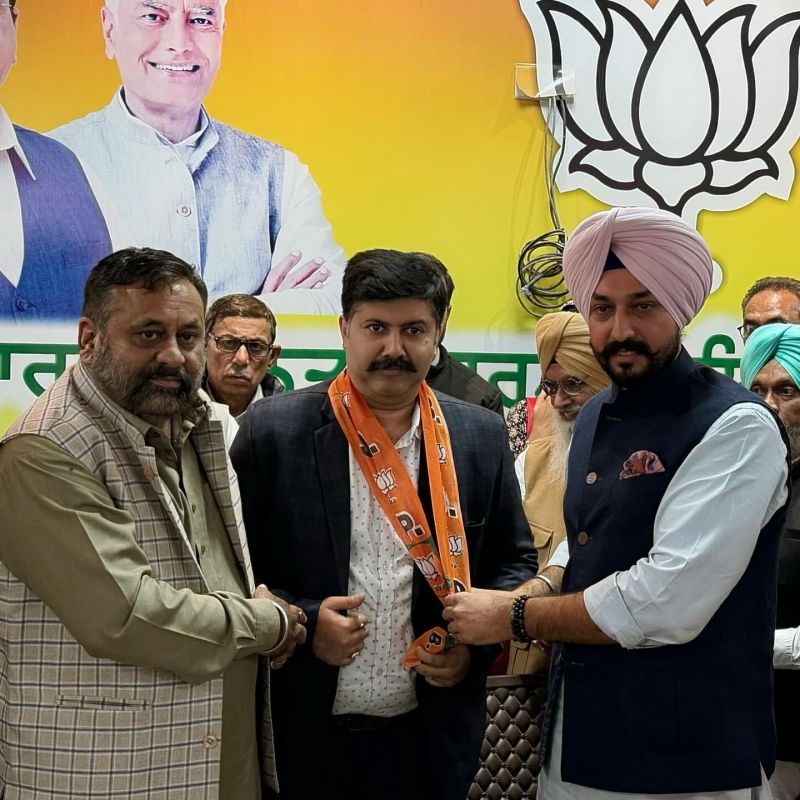 Senior Leaders Join BJP in Presence of BJP General Secretary Parminder Singh Brar at Ludhiana 