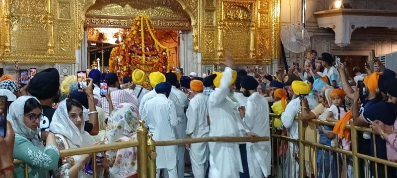 Sachkhand Sri Harmandir Sahib, Amritsar (14-07-2023)
