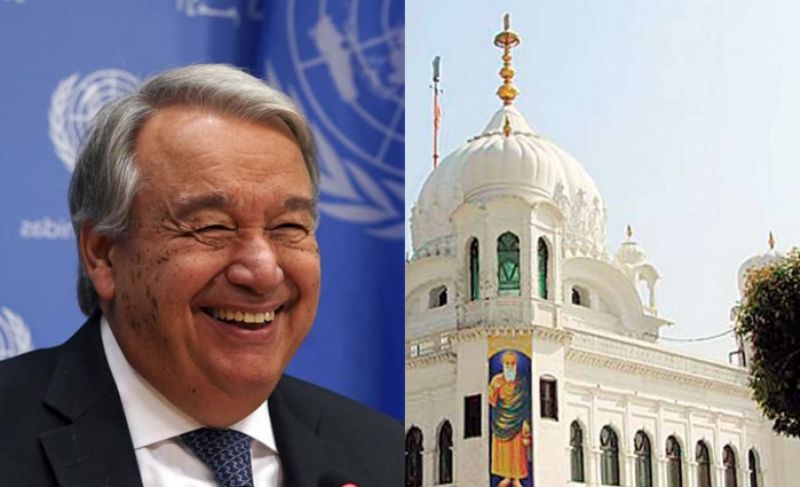 UN Chief Antonio Guterres At Kartarpur Sahib