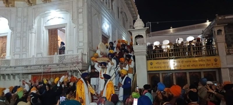 Golden Temple in Amritsar, Punjab (16-12-2023)