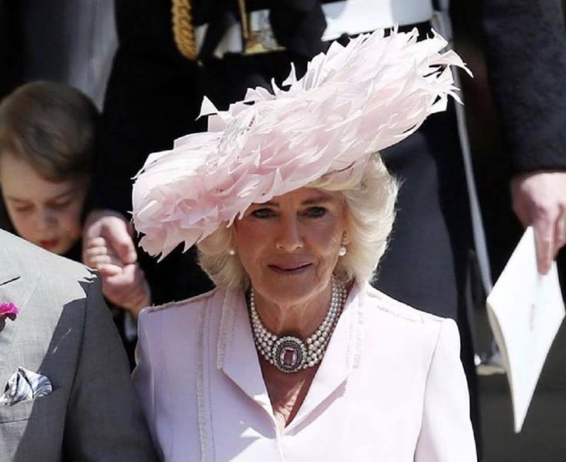 Duchess of Cornwall wore 	  modish hat