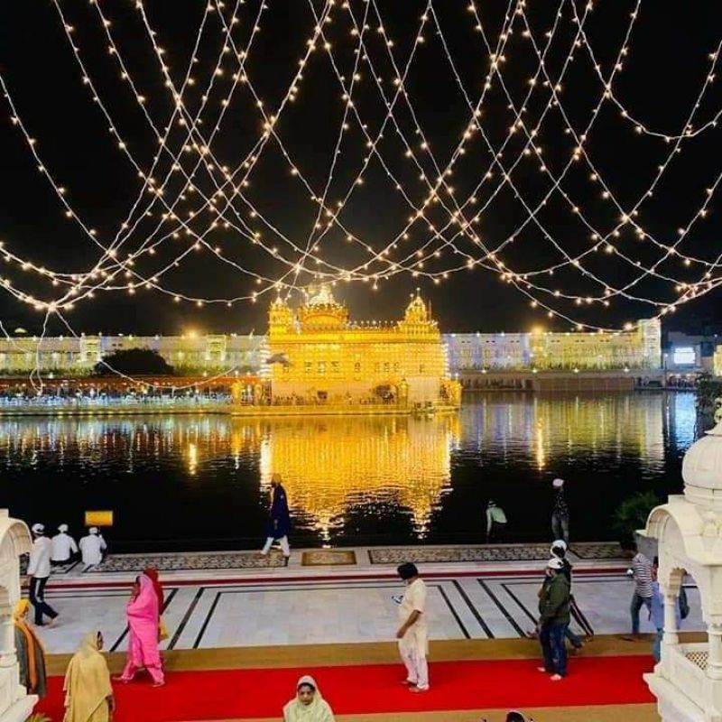Golden Temple in Amritsar, Punjab (28-11-2023)