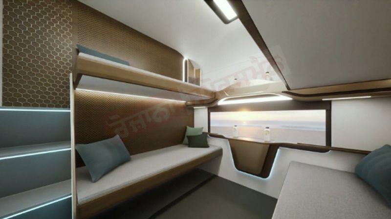 Railway Minister Unveils First Look of Sleeper Version of Vande Bharat Train; Shares Pictures
