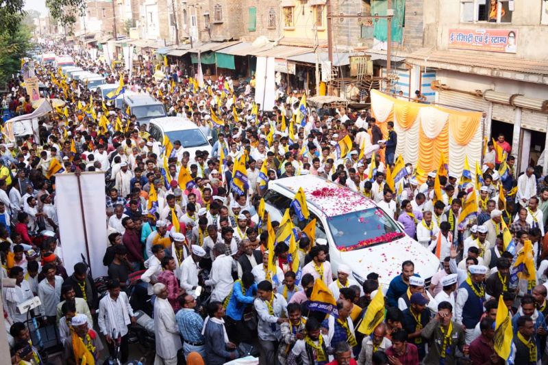 Punjab CM Bhagwant Mann & Delhi CM Arvind Kejriwal Campaigned for 'AAP' candidates in Madhya Pradesh
