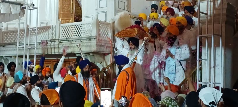 Golden Temple in Amritsar, Punjab (10-11-2023)