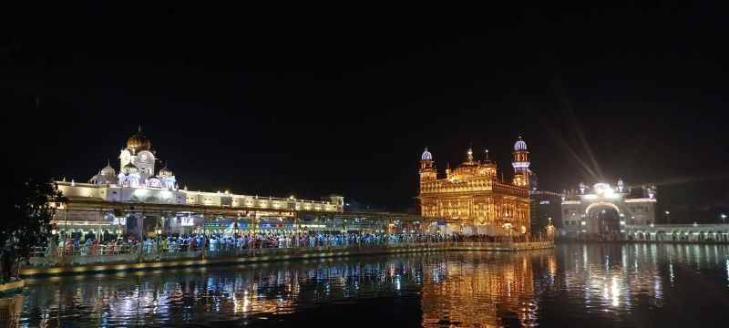 Golden Temple in Amritsar 