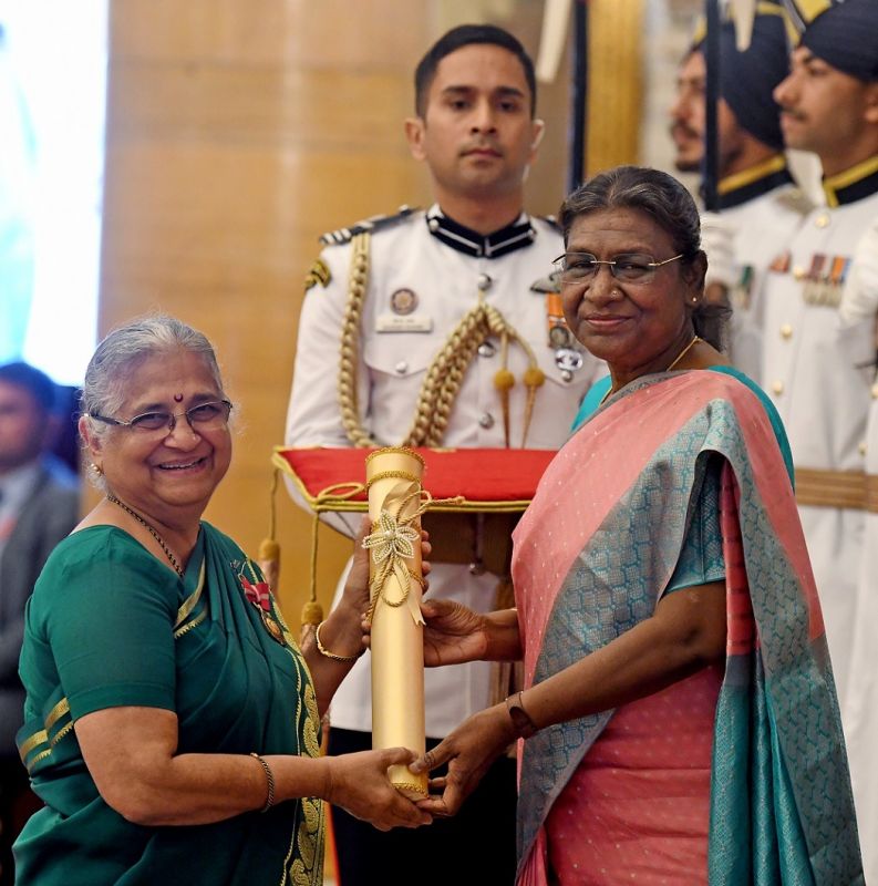 British PM Rishi Sunak Expresses Joy over 'Mother-In-Law' Sudha Murty Receiving Padam Bhushan, Says- Proud Moment
