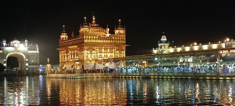 Golden Temple in Amritsar, Punjab (08-12-2023)