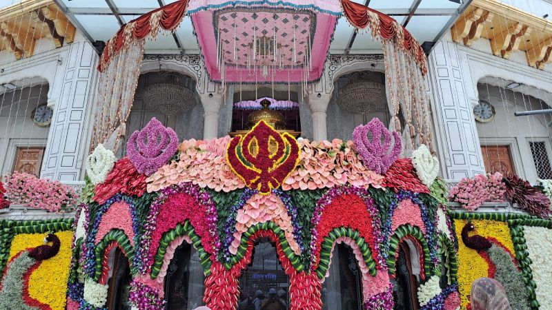 Sri Guru Granth Sahib Ji's First Prakash Purab Reverently Celebrated at Darbar Sahib with Zeal & Fervor
