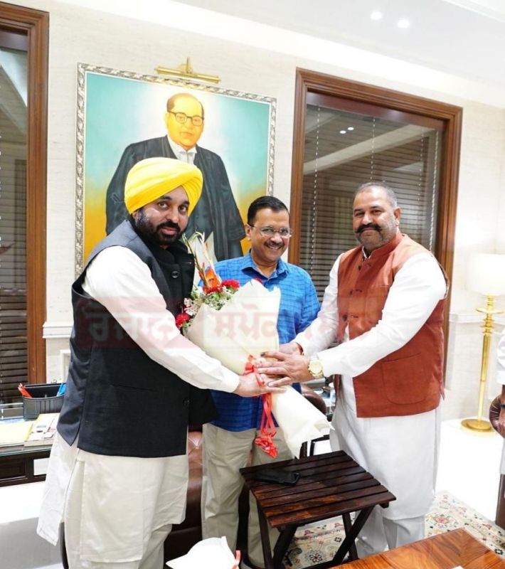 CM Mann & CM Kejriwal Congratulates Sushil Rinku for Landslide Victory in Jalandhar By-Polls 
