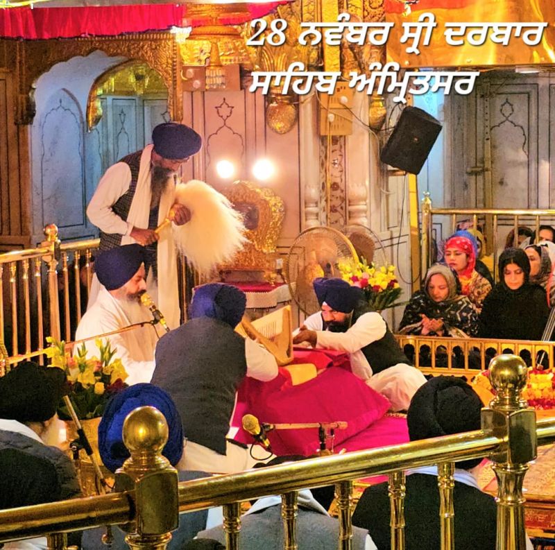 Golden Temple in Amritsar, Punjab (28-11-2023)
