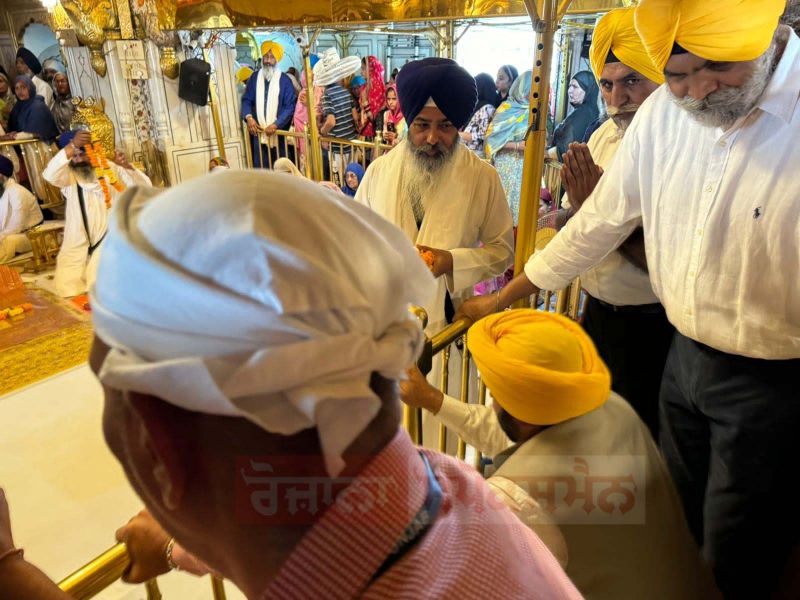 CM Bhagwant Mann offer prayers at Golden Temple for Drug-Free Punjab; Around 40,000 Kids Joined 