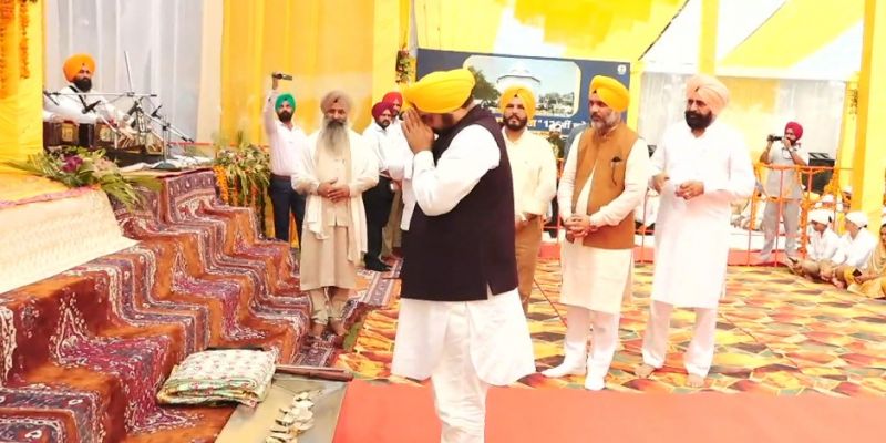 Saragarhi Divas: CM Bhagwant Mann Lays the Foundation Stone of Saragarhi Memorial at Ferozepur 