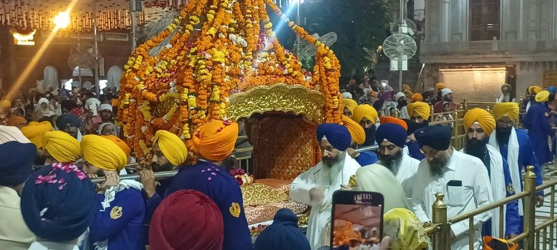 Golden Temple in Amritsar, Punjab (06-11-2023)