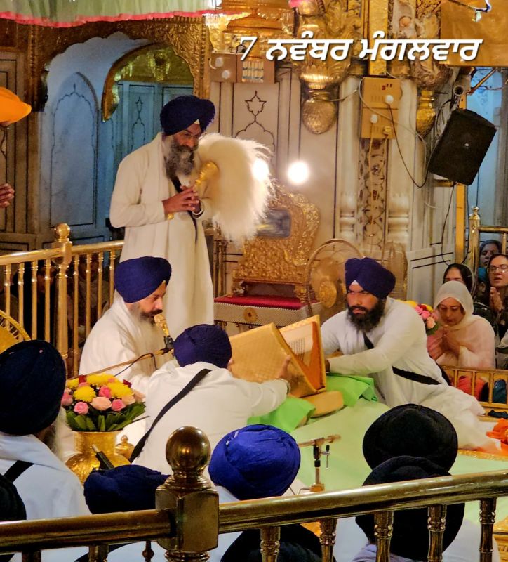 Golden Temple in Amritsar, Punjab (07-11-2023)