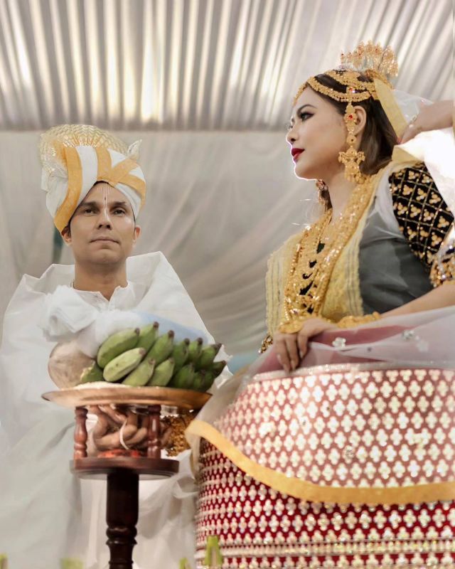 In Pics: Randeep Hooda Gets married to Lin Laishram in Meitei Wedding Ceremony in Imphal