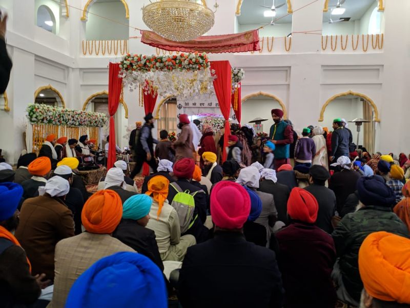 Nagar kirtan at kartarpur sahib Pakistan