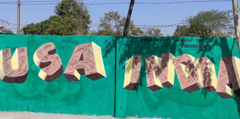 India is ready to welcome trump