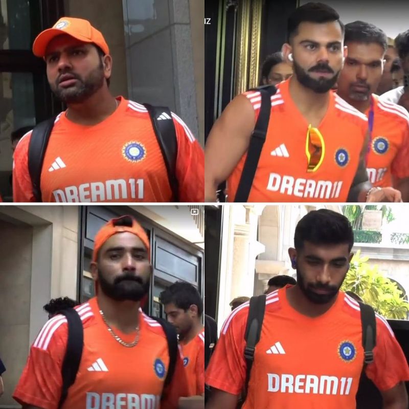 World Cup 2023: Team India Spotted Practicing in Saffron Jerseys