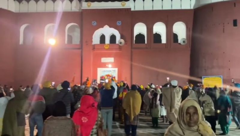 Dashmesh March dedicated to Qila Chor Divas Begin from Fort Anandgarh Sahib