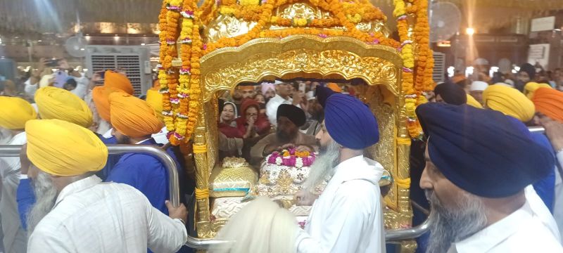 Sachkhand Sri Harmandir Sahib, Amritsar (01-06-2023)
